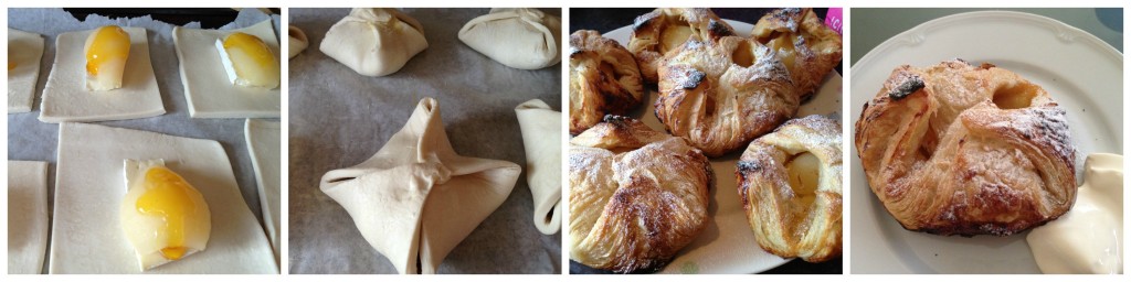 Pear and Brie Puffs