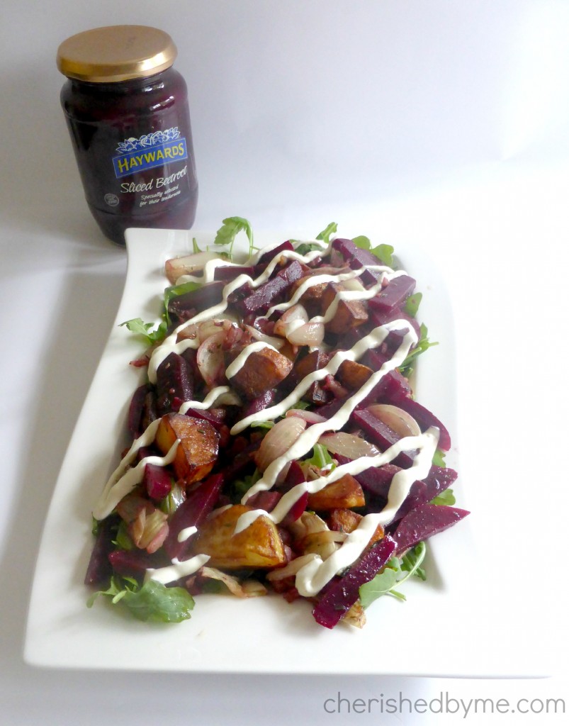 Beetroot, Potato & Pancetta Salad