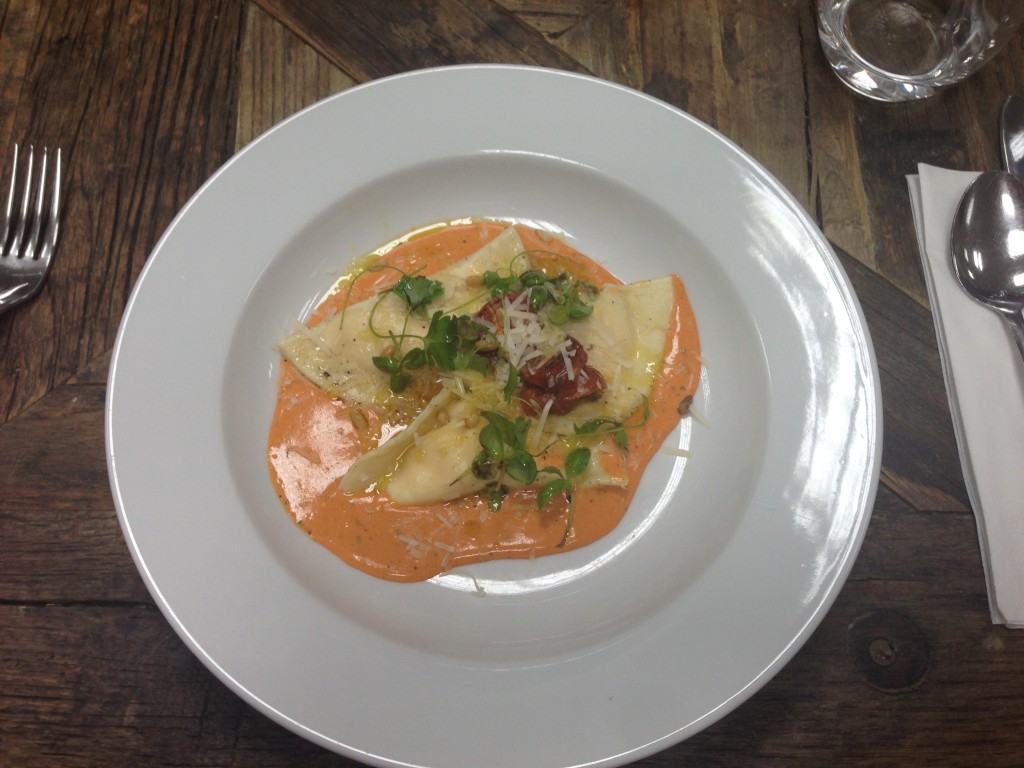Tomato & Basil Quark Ravioli