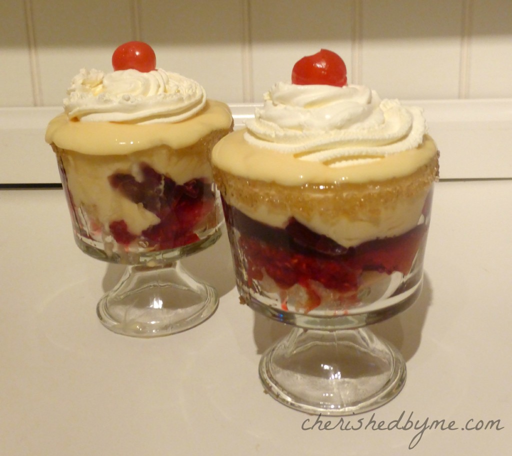 Black Cherry Trifle