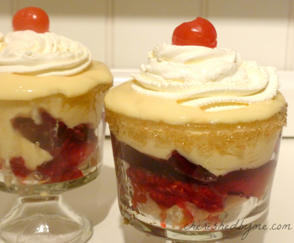 Black Cherry Trifle