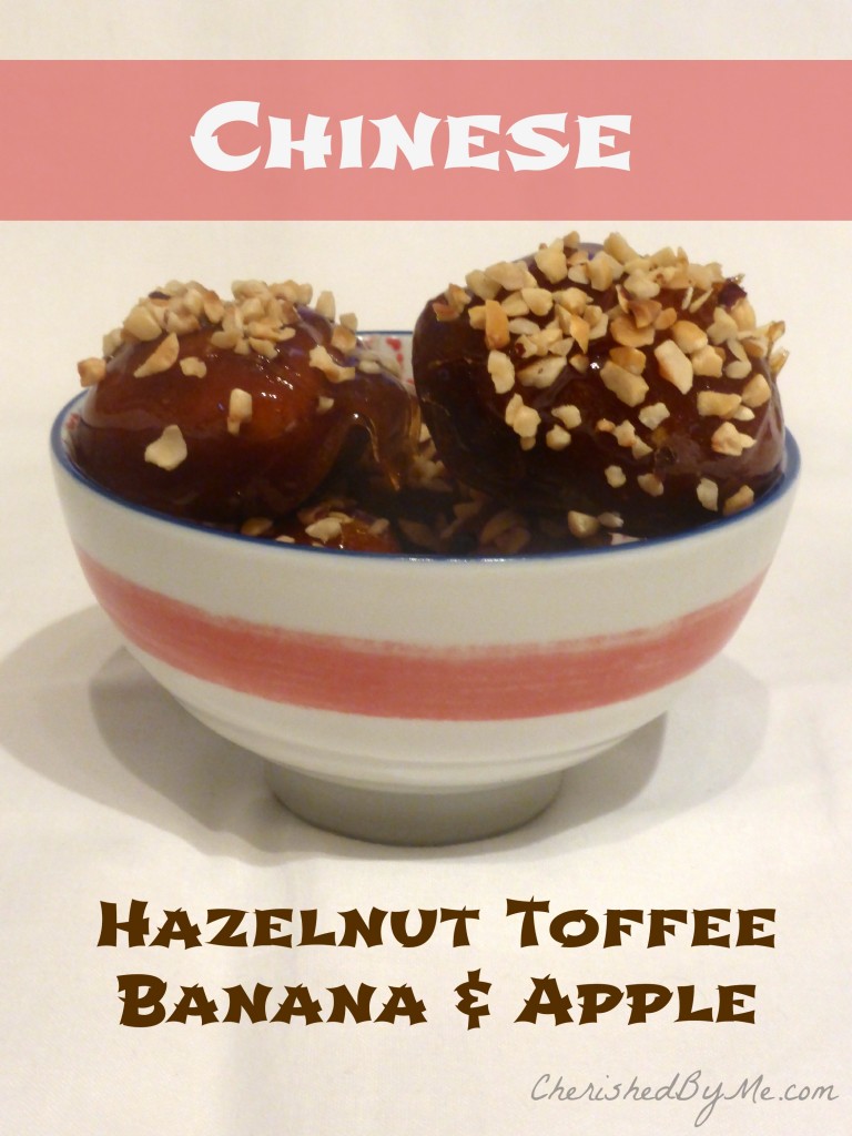 Hazelnut Toffee Banana and Apple 