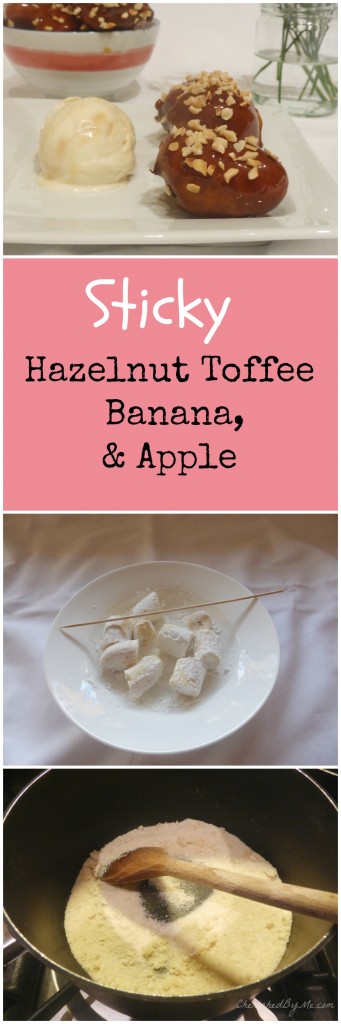 Hazelnut Toffee Banana and Apple 