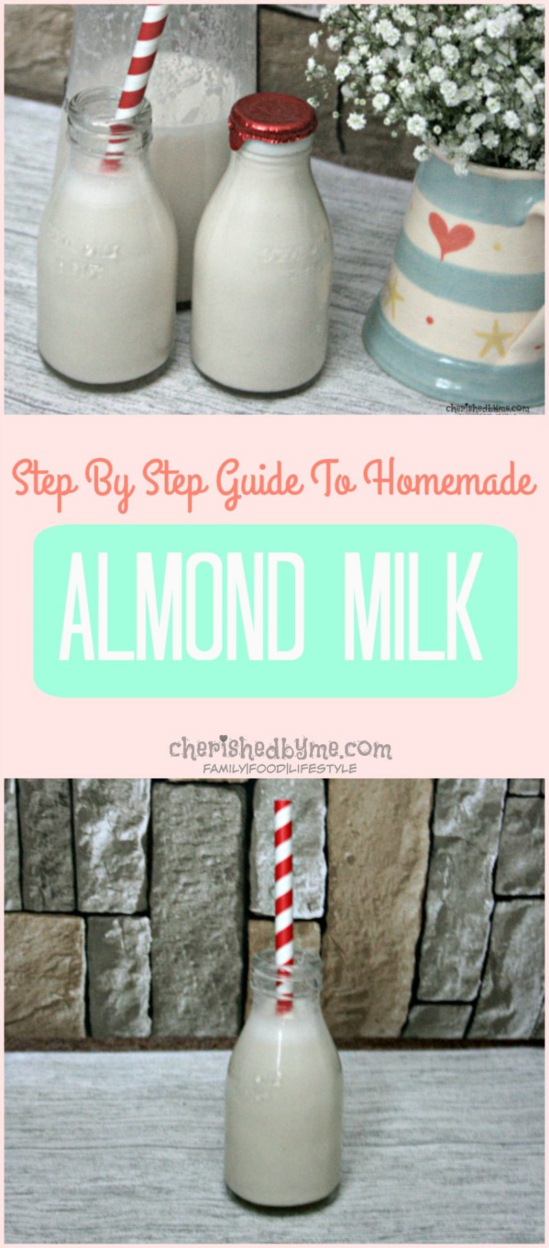 homemade almond milk